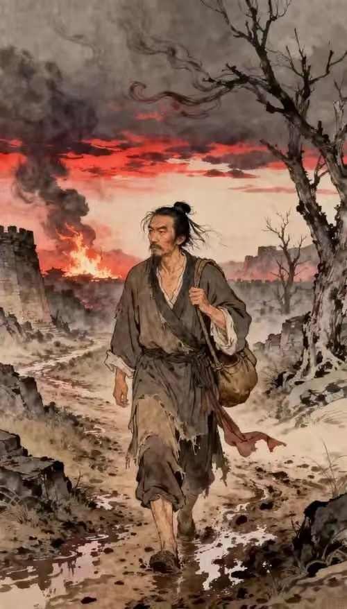 战乱流亡期